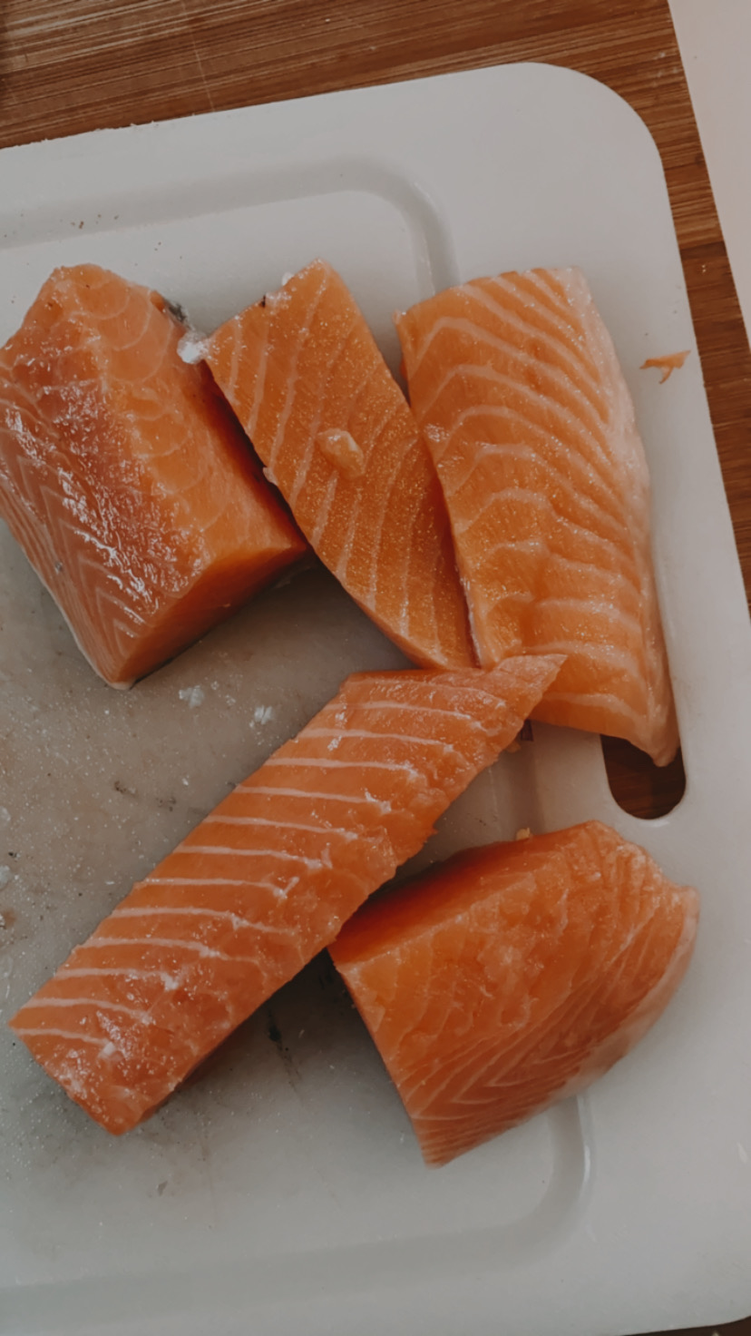 Lachs auf Gemüsebett - lecker und schnelles Fischgericht #01 | LITTLEFORK